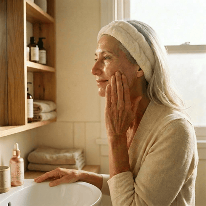 Lifestyle image of Soft Skin Serum Cleanser