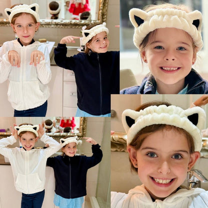 Kitten Headband - Soft Baby