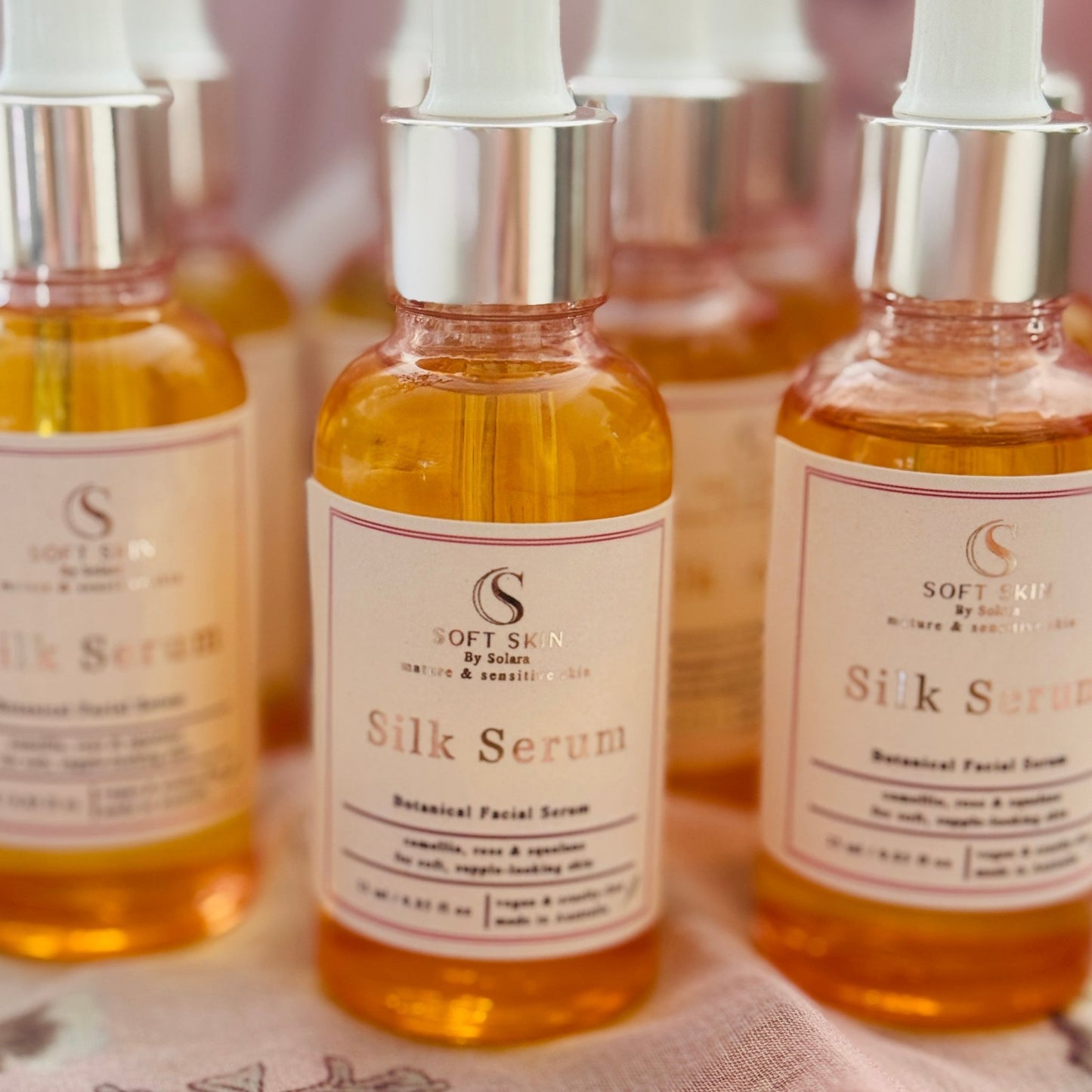 Lifestyle image of Soft Skin Silk Serum