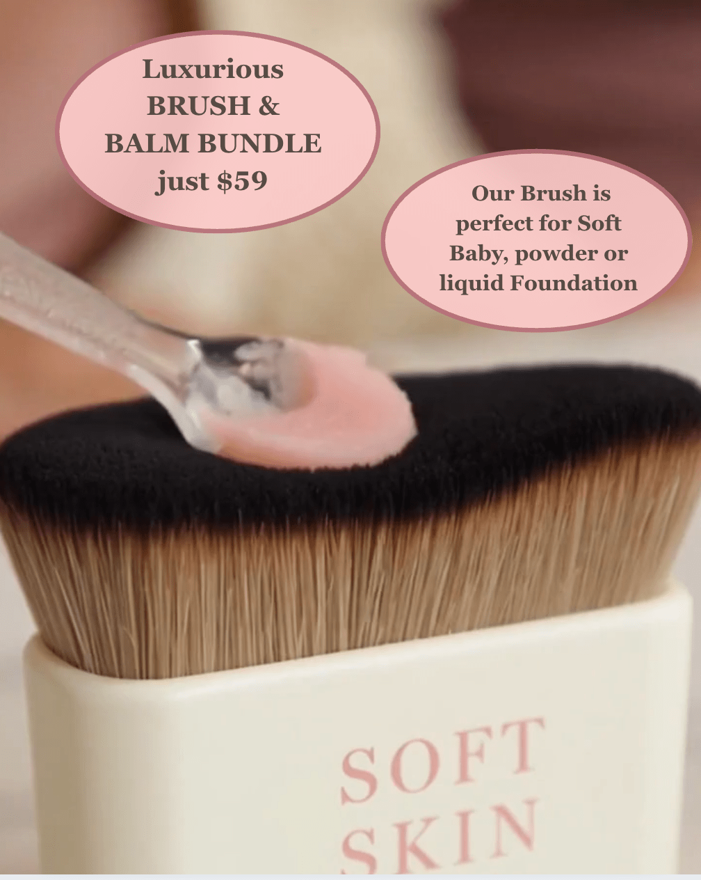 Customer review for the Balm & Brush Bundle