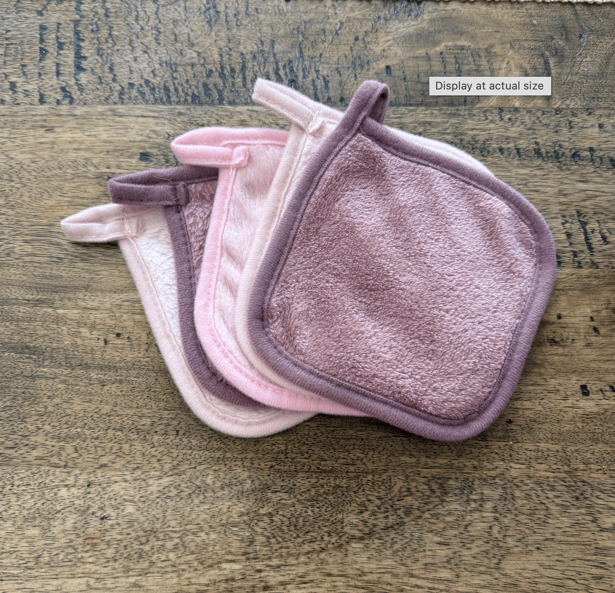 Customer review for Mini Softie facial cloth pack of 5