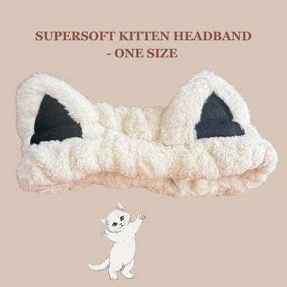 Kitten Headband - Soft Baby