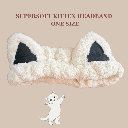 Kitten Headband - Soft Baby