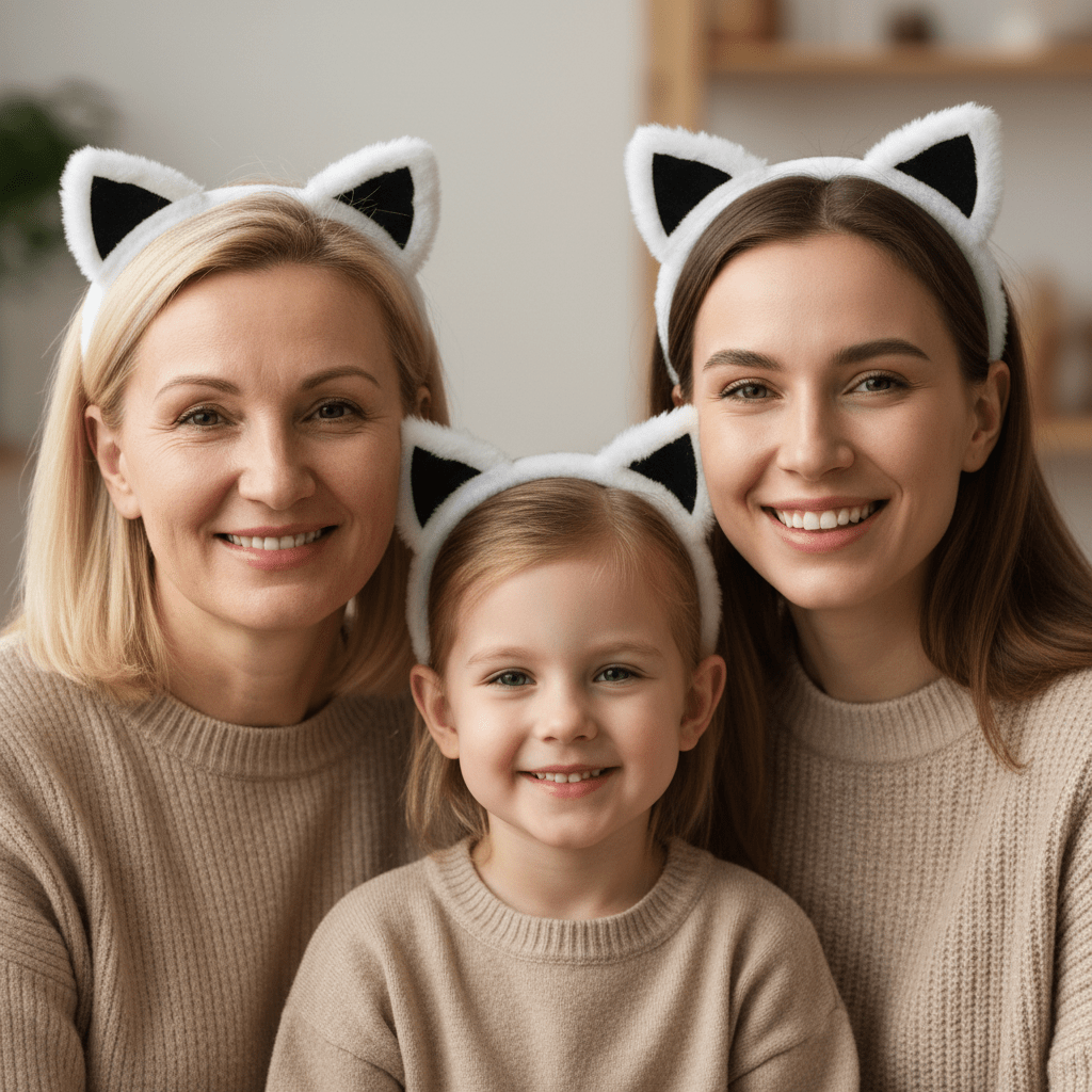 Kitten Headband - Soft Baby
